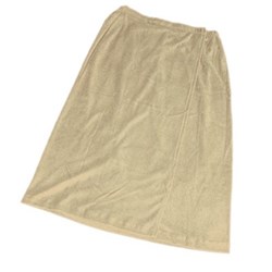 SALON FIRST Body wrap - caramel - terry towelling (double sided)